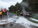 2015 09 22 - EINSATZ - Pkw-Brand nach Verkehrsunfall auf Autobahn