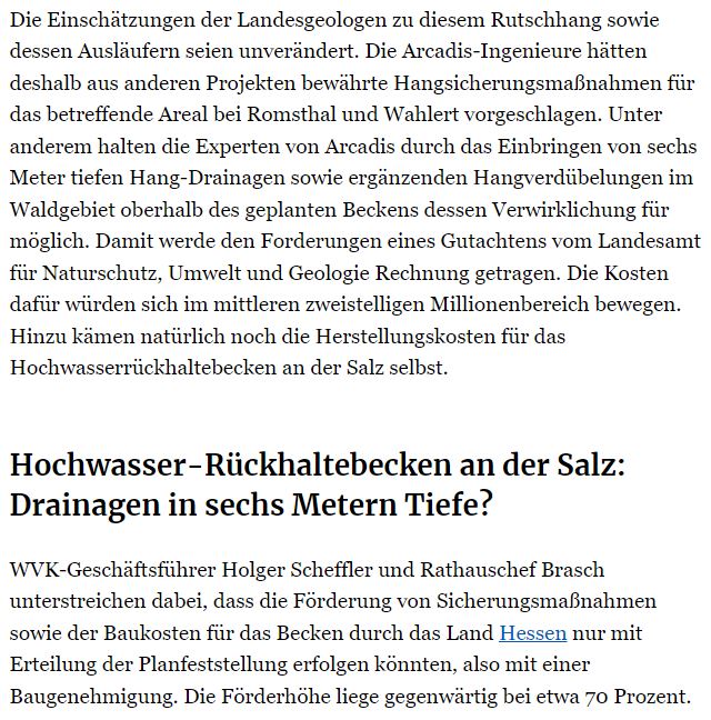 2022 11 23 Fuldaer Zeitung Hochwasser Rückhaltebecken 5