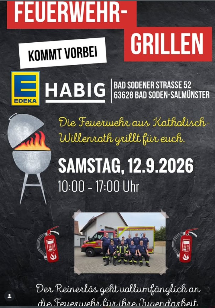 2026 09 12 FF Katholisch Willenroth Grillaktion Edeka 2026 001