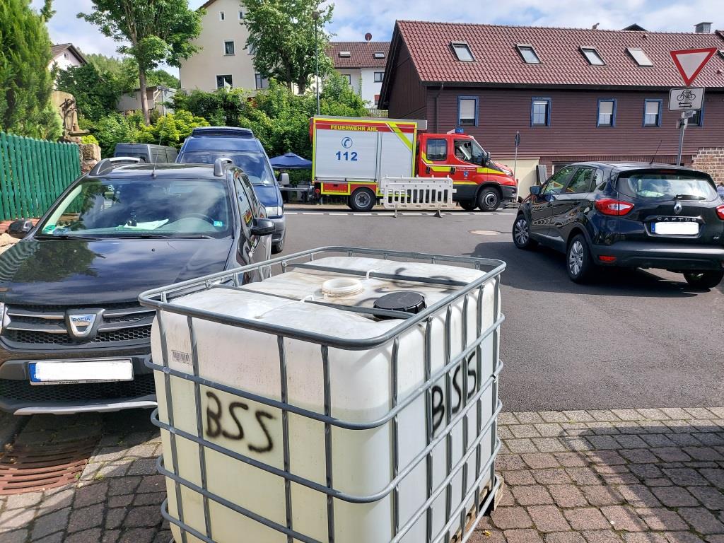 2025 05 25 Absicherung Dorfflohmarkt Ahl 2025 007